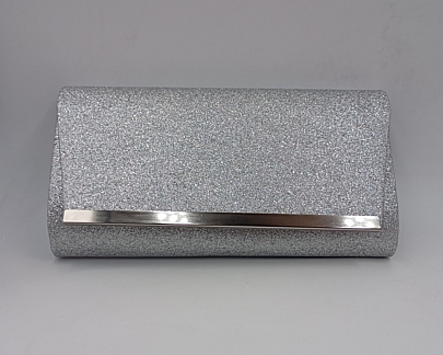 Γυναικείο Τσαντάκι Βραδινό 1015 Silver