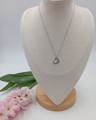 Προϊόν: Κολιέ ατσάλινο καρδούλα 59082 Silver Κολιέ ατσάλινο καρδούλα 59082 Silver