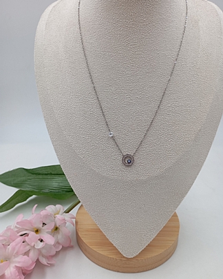 Προϊόν: Κολιέ ατσάλινο ματάκι 59088 Silver Κολιέ ατσάλινο ματάκι 59088 Silver