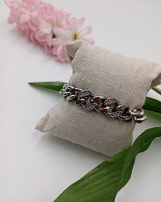 Προϊόν: Βραχιόλι ατσάλινο αλυσίδα 59144 Silver Βραχιόλι ατσάλινο αλυσίδα 59144 Silver