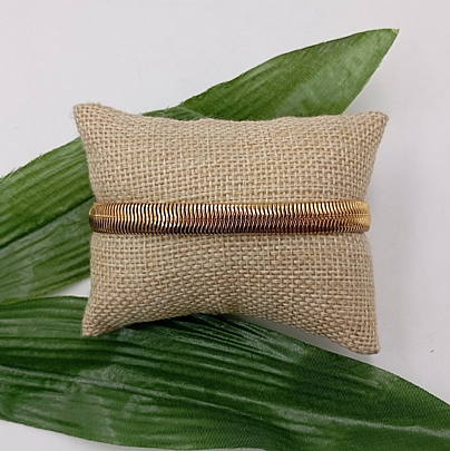 Προϊόν: Βραχιόλι ατσάλινο φίδι 59150 Gold Βραχιόλι ατσάλινο φίδι 59150 Gold