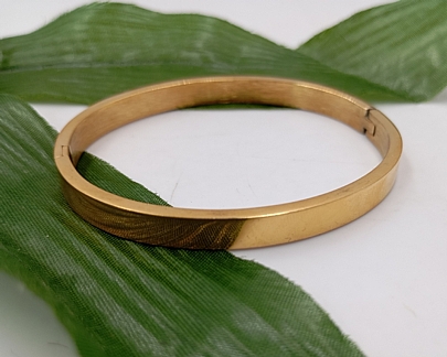 Προϊόν: Βραχιόλι ατσάλινο χειροπέδα 59153 Gold Βραχιόλι ατσάλινο χειροπέδα 59153 Gold