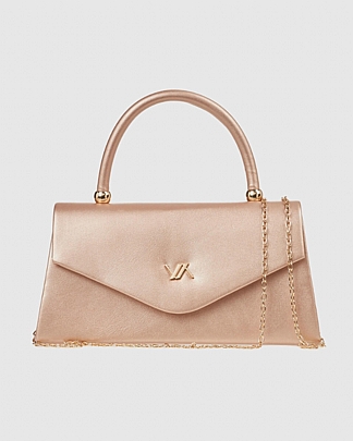 Verde Γυναικείο Τσαντάκι Βραδινό 01-1940 Rose Gold