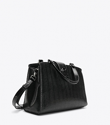 AXEL ΤΣΑΝΤΑ ΧΕΙΡΟΣ CAPRICE ΜΕ ΚΡΟΚΟ ΥΦΗ 1010-3373 BLACK 003