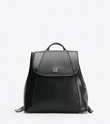 AXEL ΣΑΚΙΔΙΟ ΠΛΑΤΗΣ ADLEY ME ΑΝΑΓΛΥΦΟ ΜΟΤΙΒΟ HERRINGBONE 1023-0534 BLACK 003