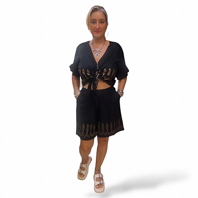 Platinum Γυναικεία Βερμούδα 12541 Black