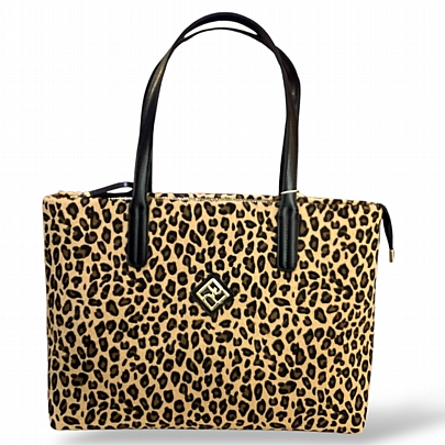 Pierro Τσάντα Ώμου Rhea Animal Print Leopard