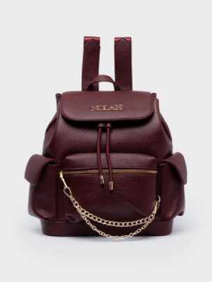 Nolah Γυναικεία Τσάντα Πλάτης Tasha Burgundy<br /><br /><br />