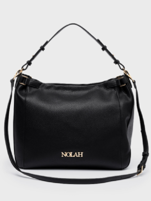 Nolah Τσάντα Χιαστί Ώμου Mary Black Light Gold<br /><br />