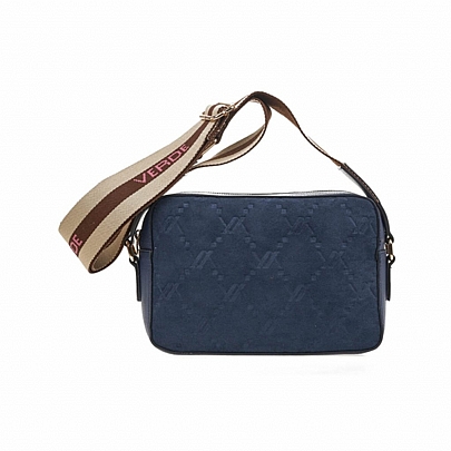 Verde Γυναικεία Τσάντα Χιαστί 16-7475 Blue