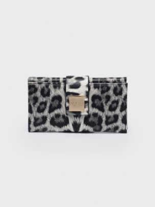 Nolah Γυναικείο Πορτοφόλι Mariah Grey Leopard<br /><br /><br /><br /><br /><br /><br />