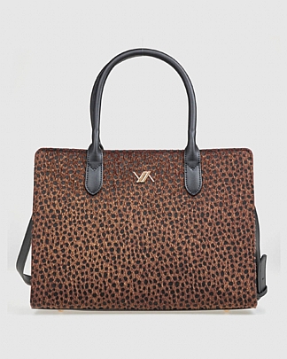 Προϊόν: Verde Γυναικεία Τσάντα Χειρός 16-8262 Animal Print Brown Verde Γυναικεία Τσάντα Χειρός 16-8262 Animal Print Brown