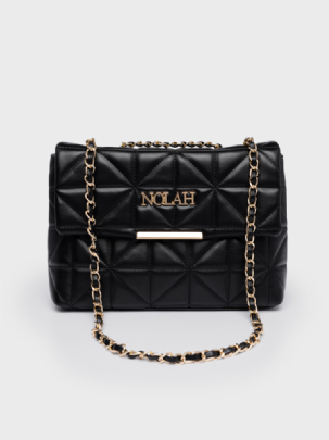 Προϊόν: Nolah Τσάντα ώμου & χιαστί Mafalda Black Light Gold Nolah Τσάντα ώμου & χιαστί Mafalda Black Light Gold
