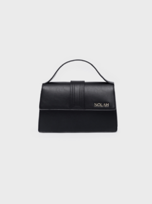 Nolah Τσάντα Χιαστί Ώμου Blake Black Silver