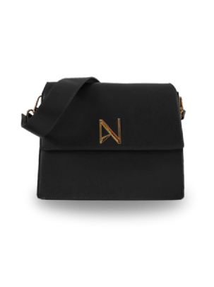 Nolah Τσάντα Χιαστί Ώμου Aria Black