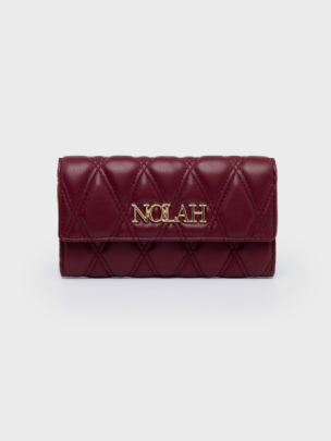 Nolah Γυναικείο Πορτοφόλι Violet Burgundy