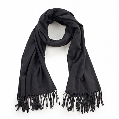 Verde Γυναικείο Κασκόλ/Εσάρπα 06-1185 Black