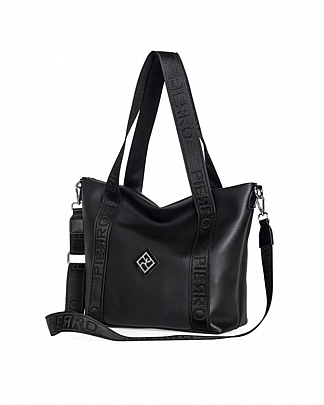 Προϊόν: Pierro Τσάντα Ώμου Maia Soft Medium Black Pierro Τσάντα Ώμου Maia Soft Medium Black