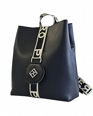 Pierro Τσάντα Πλάτης Acantha Eco Strap Black