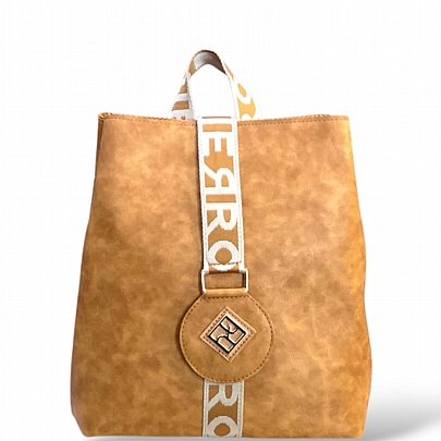 Pierro Τσάντα Πλάτης Acantha Eco Strap Taba