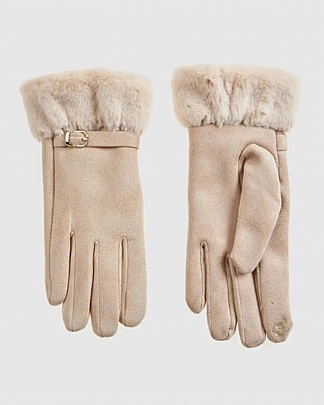 Verde Γυναικεία Γάντια 02-0841 Beige