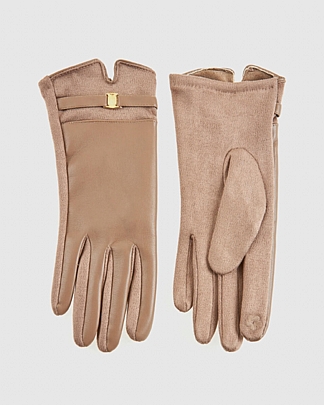 Verde Γυναικεία Γάντια 02-0829 Taupe