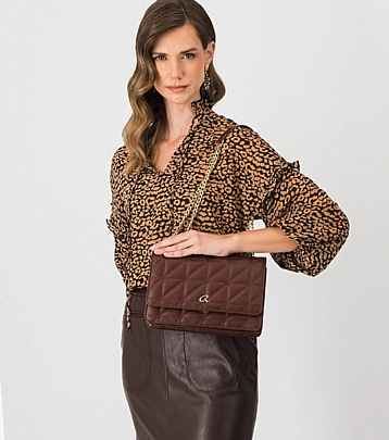 AXEL ΤΣΑΝΤΑ ΩΜΟΥ GARBINA ΜΕ ΡΑΦΕΣ ΚΑΙ ΔΙΠΛΗ ΑΛΥΣΙΔΑ 1010-3473 BORDO