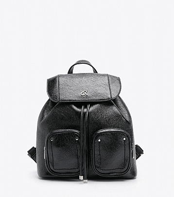 AXEL ΣΑΚΙΔΙΟ ΠΛΑΤΗΣ RIKKE ΜΕ ΜΠΡΟΣΤΙΝΕΣ ΘΗΚΕΣ 1023-0547 BLACK 003