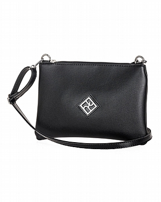 Προϊόν: Pierro Tσάντα Χιαστί Flora Strap Black Pierro Tσάντα Χιαστί Flora Strap Black