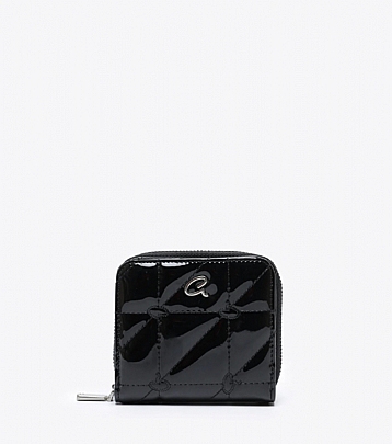 AXEL ΓΥΝΑΙΚΕΙΟ ΠΟΡΤΟΦΟΛΙ ΜΙΚΡΟ ΛΟΥΣΤΡΙΝ ΜΕ ΡΑΦΕΣ 1101-1886 BLACK