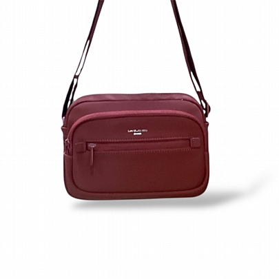 David Jones Γυναικεία Τσαντα Χιαστί Ώμου CM 7630 Bordo