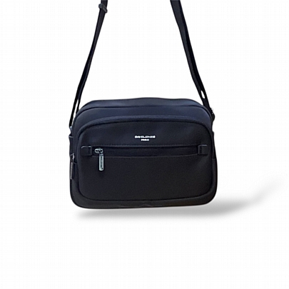 David Jones Γυναικεία Τσαντα Χιαστί Ώμου CM 7630 Black