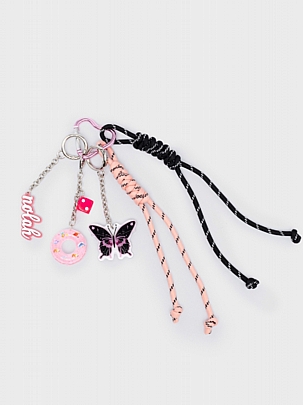 Butterfly Pink charm
