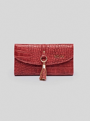 Nolah Γυναικείο Πορτοφόλι Crocolove Red<br /><br /><br /><br /><br /><br /><br /><br />