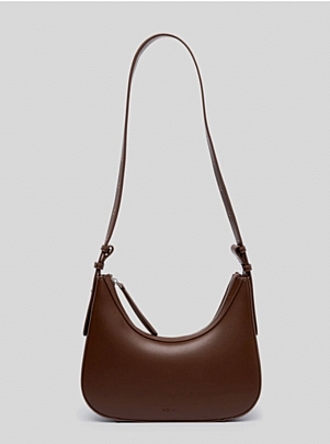 Nolah Τσάντα Ώμου Elina Brown Silver<br /><br /><br /><br /><br /><br /><br /><br />