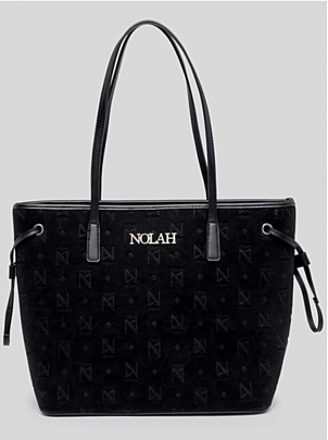 Nolah Τσάντα Ώμου Florence Black Silver