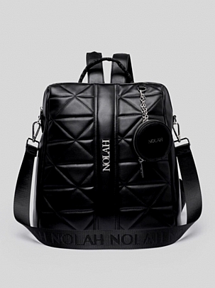 Nolah Γυναικείο Backpack & χιαστί Tatum Black Silver