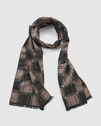 Verde Ανδρικό Κασκόλ 59-0013 Brown