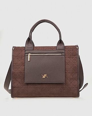 Προϊόν: Verde Γυναικεία Τσάντα Χειρός 16-8164 Brown Verde Γυναικεία Τσάντα Χειρός 16-8164 Brown