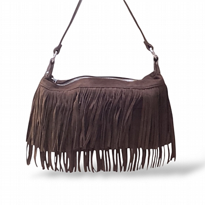 Προϊόν: Phil Γυναικεία Τσάντα ώμου & χιαστί Σουέτ με Κρόσια PH5696 Chocolate Phil Γυναικεία Τσάντα ώμου & χιαστί Σουέτ με Κρόσια PH5696 Chocolate