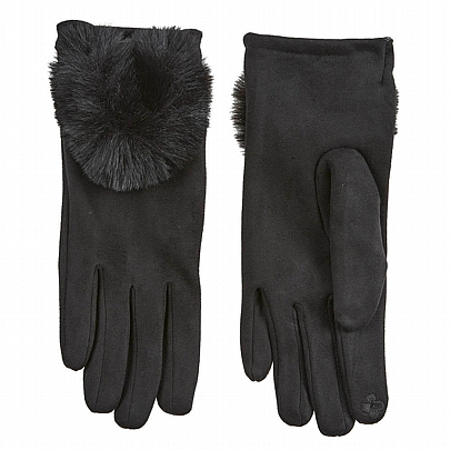 Προϊόν: Verde Γυναικεία Γάντια 02-0655 Black Verde Γυναικεία Γάντια 02-0655 Black