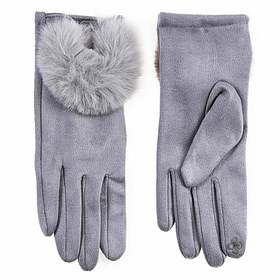 Verde Γυναικεία Γάντια 02-0655 Grey