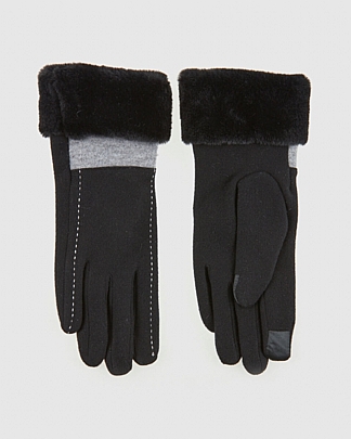 Verde Γυναικεία Γάντια 02-0821 Black