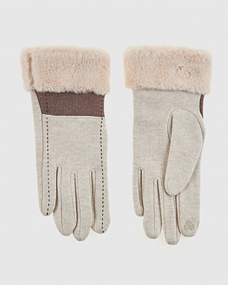 Verde Γυναικεία Γάντια 02-0821 Beige