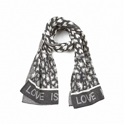 Verde Γυναικείο Κασκόλ/Εσάρπα 06-1278 Black