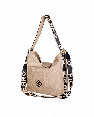 Pierro Τσάντα 'Ωμου Melusine Strap Mocca