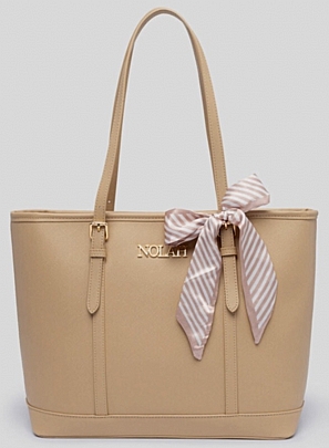 Nolah Τσάντα Ώμου Ella Light Beige