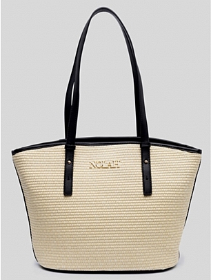 Nolah Γυναικεία Τσάντα Ώμου Montpellier Natural Black