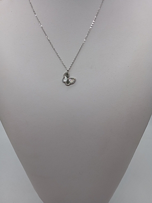 Προϊόν: Κολιέ ατσάλινο ασημί Πεταλούδα με στρασάκια 0485 Silver Κολιέ ατσάλινο ασημί Πεταλούδα με στρασάκια 0485 Silver