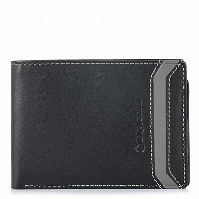 Ανδρικό Δερμάτινο Πορτοφόλι Diplomat MN142 Black